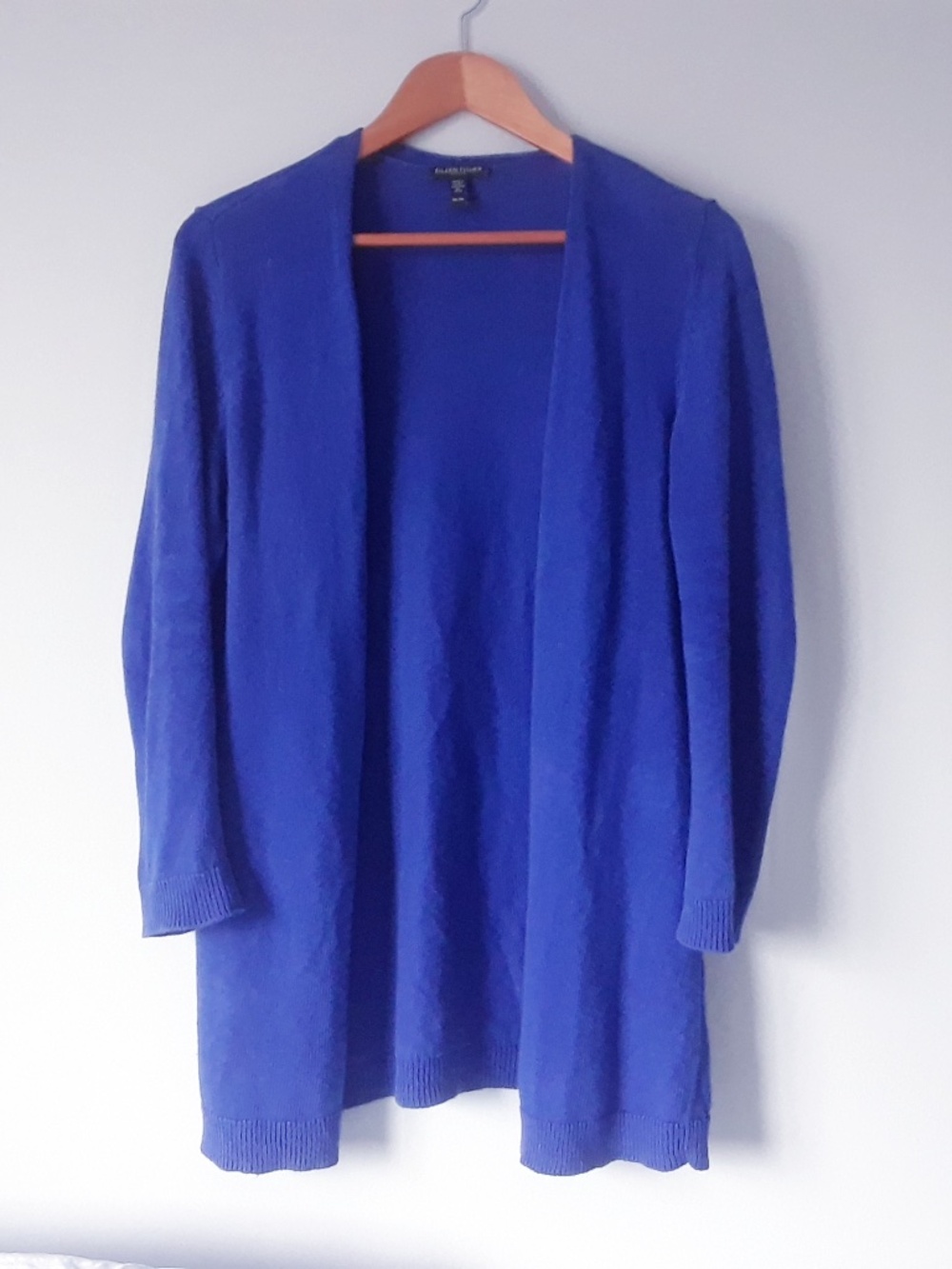 Eileen Fisher Organic Linen Cotton Cardigan Sweater PM